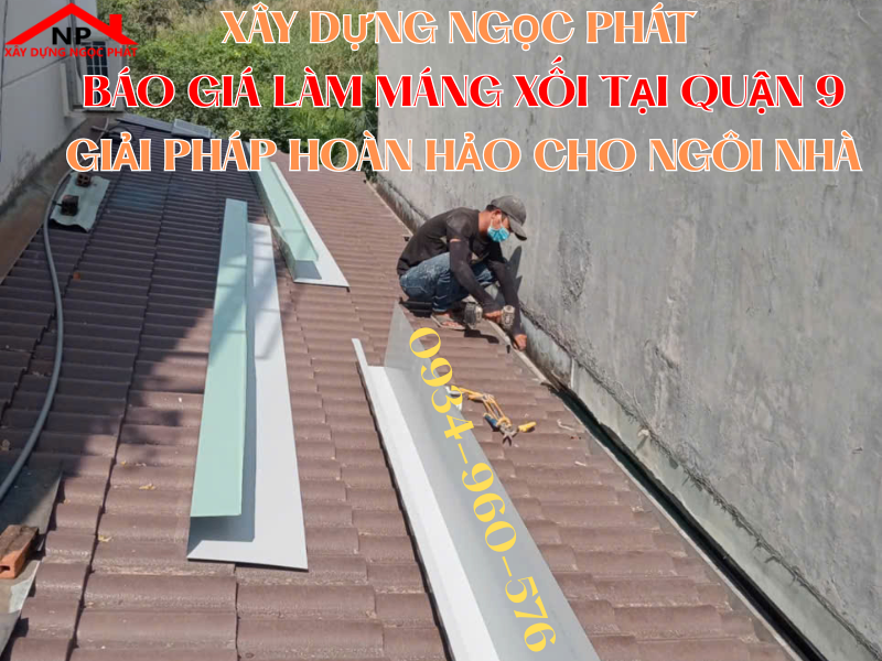 Báo Giá Làm Máng Xối Tại Quận 9